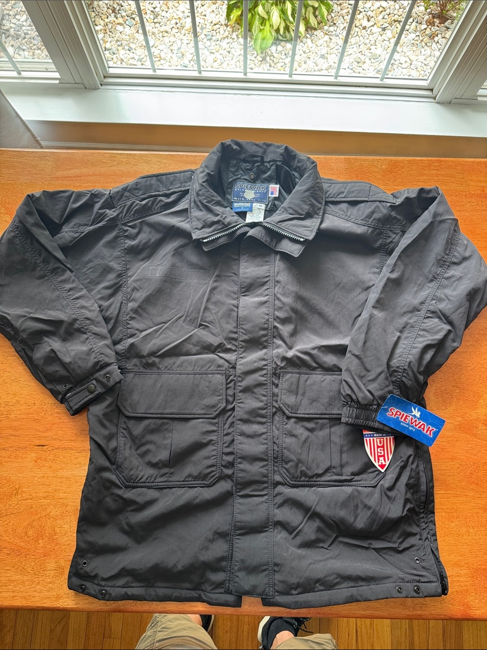 Spiewak Men's XL Dark Navy Blue Police /Security Duty Parka/Jacket style # 1791